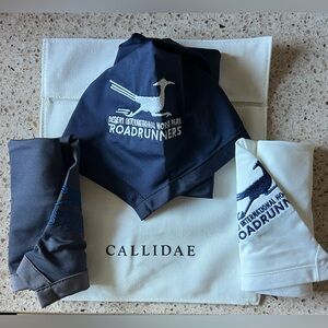 NWT CALLIDAE The Hannah Face and Neck Sun Protector Mask Set - MLSJ Roadrunners